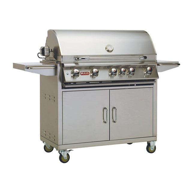 Bull BBQs Brahma Gas Cart BBQ With Infrared Back Burner & Rotisserie