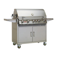 Bull BBQs Brahma Gas Cart BBQ With Infrared Back Burner & Rotisserie