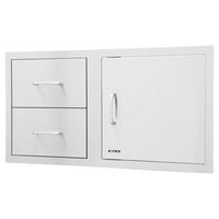Bull BBQ Component 100cm Door and Drawer Combo