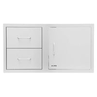 Bull BBQ Component 100cm Door and Drawer Combo