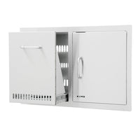 Bull BBQ Component 80cm Door and Gas Tank Drawer Combo