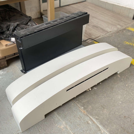 Gazco eStudio Cerreto 140 Wall Mounted Electric Fire Suite - Ex-Display