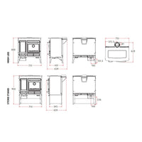 Charnwood Haven Wood Burning Cook Stove
