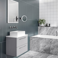 HIB Cirque Magnifying Bathroom Mirror