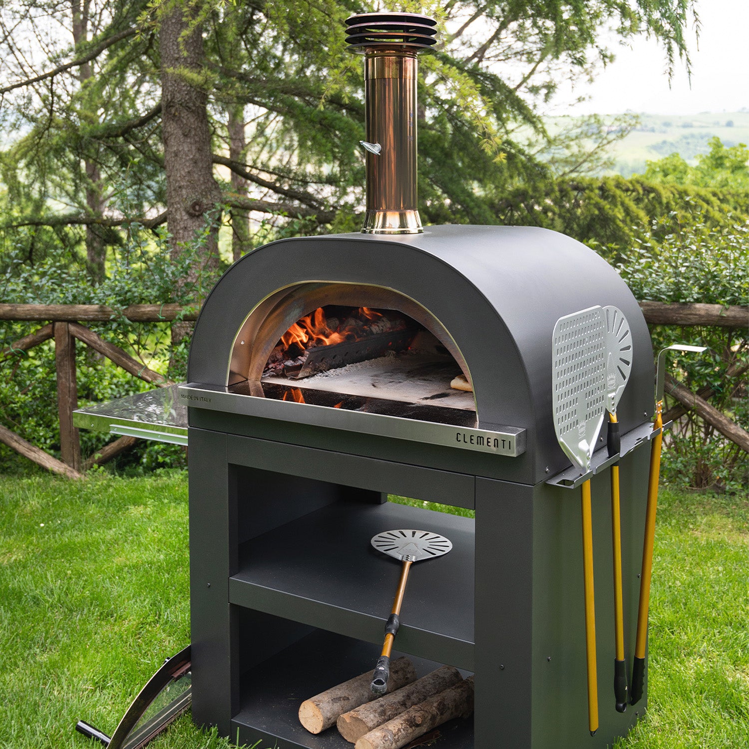 Clementi GOLD Pizza Cart - Small, Medium and Large