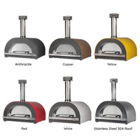 Clementi GOLD Wood Fired Pizza Oven - Medium (80x60cm) - Free Tool Set Included