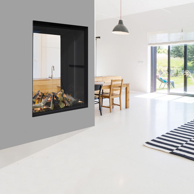 Evonic Halo 810DS Double Sided Tunnel Inset Electric Fire