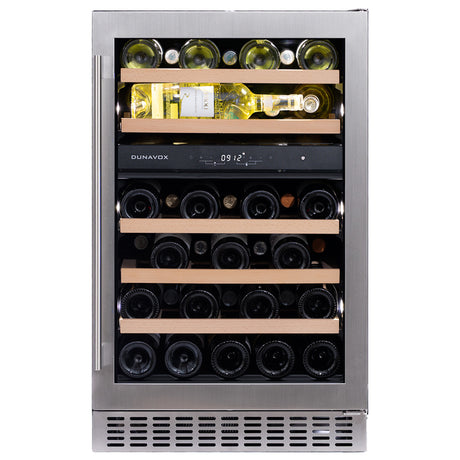 Dunavox Flow-38 Undercounter Wine Cooler - Available in 2 Colours