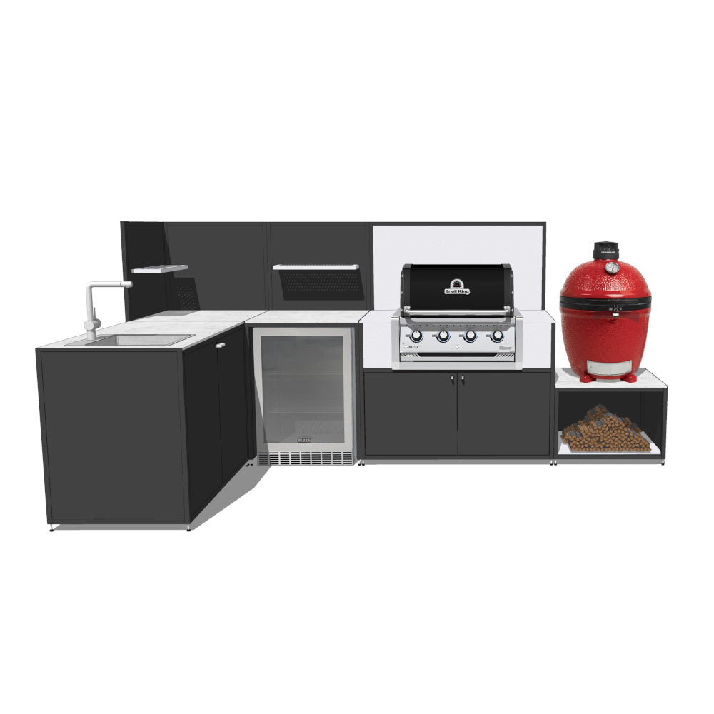 EO Black Edition Outdoor Kitchen Set 20