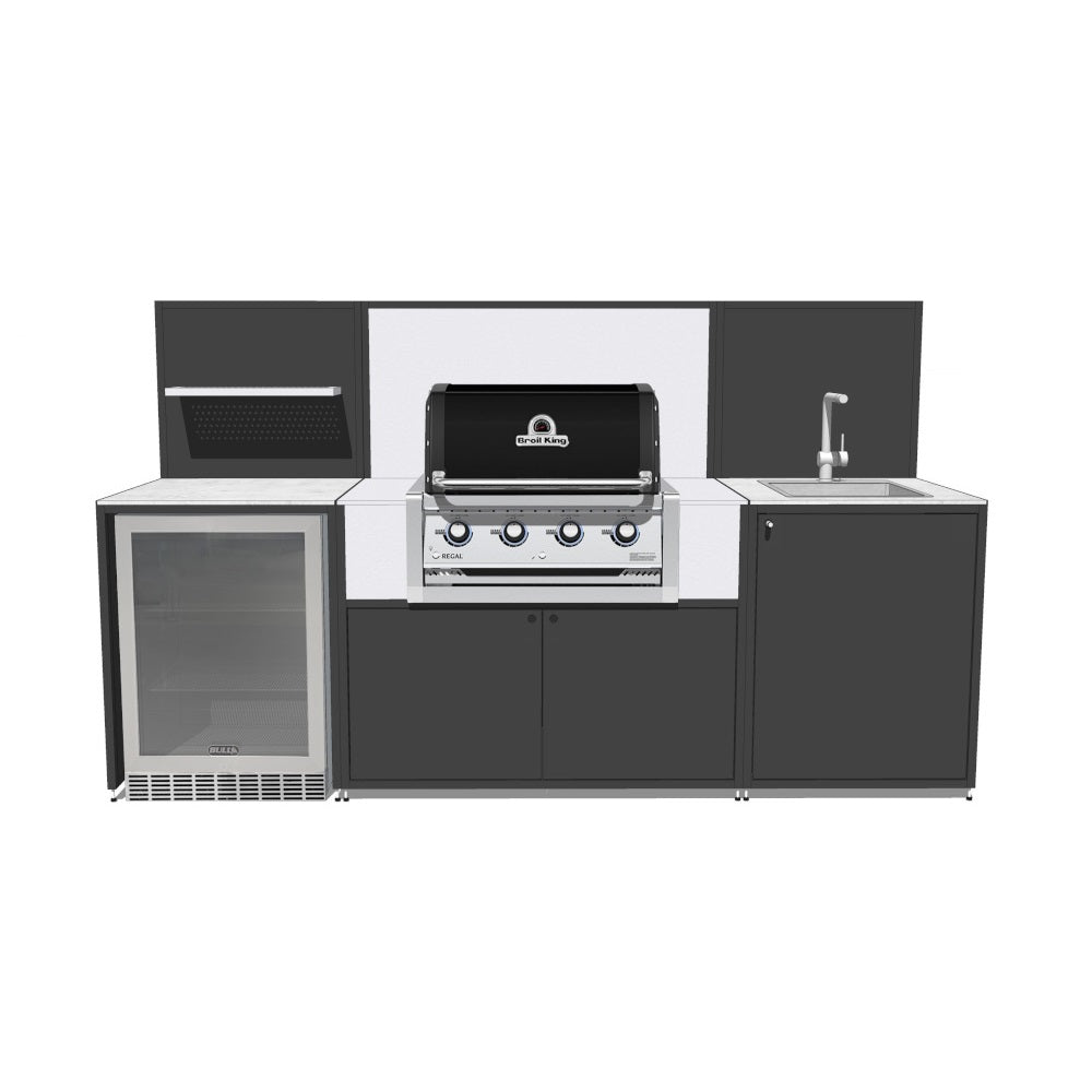 EO Black Edition Outdoor Kitchen Set 6