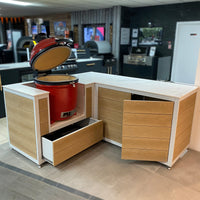 EO Outdoor Kitchen Including Kamado Joe Classic III BBQ Grill Smoker - Ex Display Model