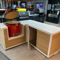 EO Outdoor Kitchen Including Kamado Joe Classic III BBQ Grill Smoker - Ex Display Model