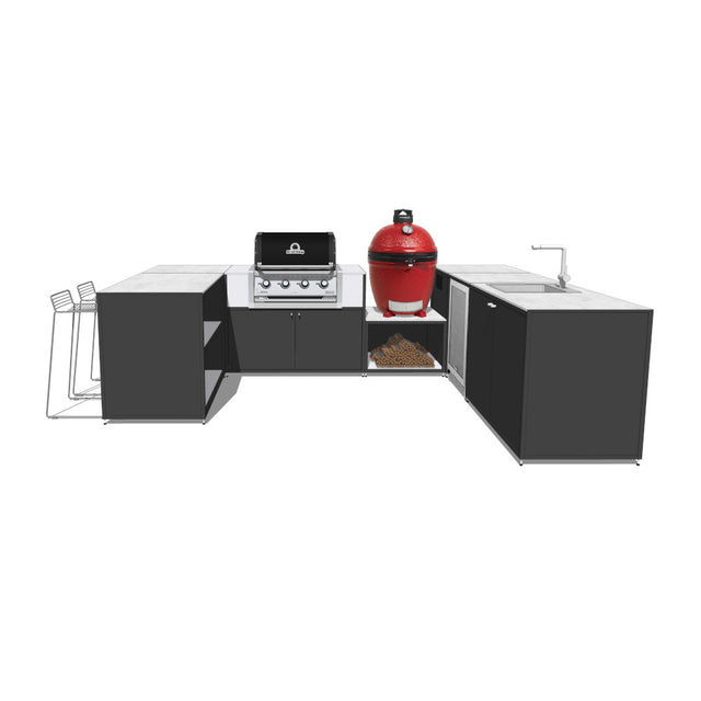 EO Black Edition Outdoor Kitchen Set 27