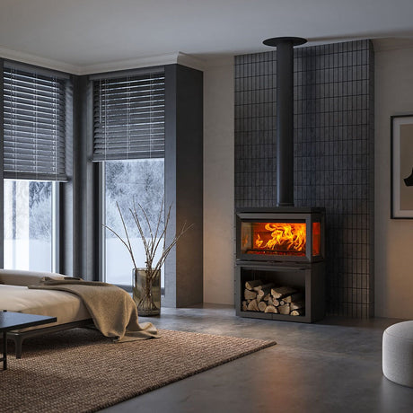 Jotul F620 B Black Wood Burning Stove