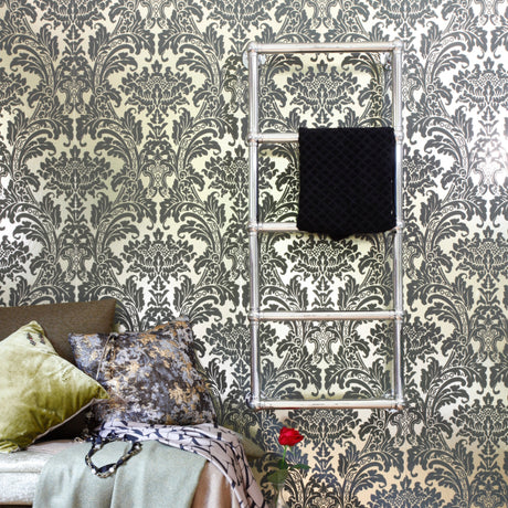 JIS - Fletching Traditional Heated Towel Rail - Polished Stainless Steel