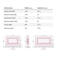 Focus Fireplaces Vermont Electric Fire Suite