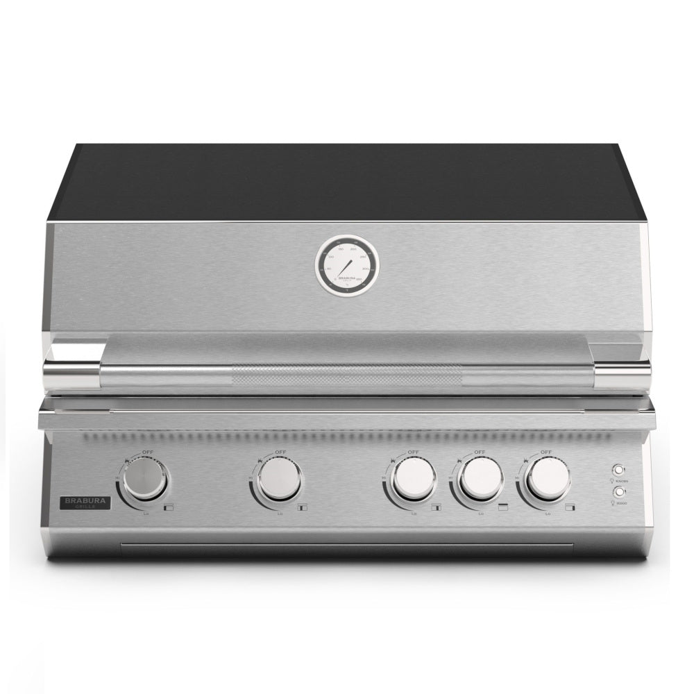 Brabura Fusion 400 Stainless Steel Built-In Gas BBQ