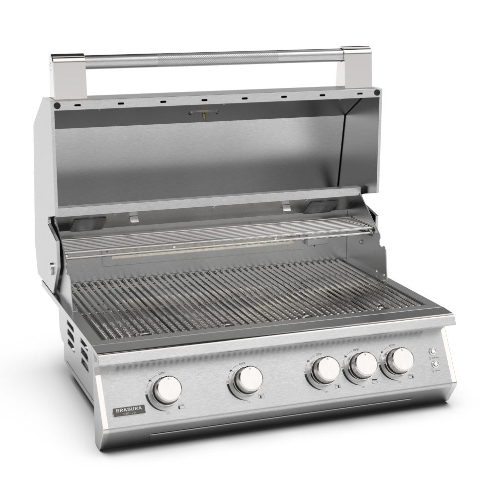 Brabura Fusion 400 Stainless Steel Built-In Gas BBQ