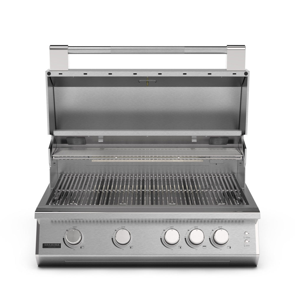 Brabura Fusion 400 Stainless Steel Built-In Gas BBQ