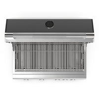 Brabura Fusion 400 Stainless Steel Built-In Gas BBQ