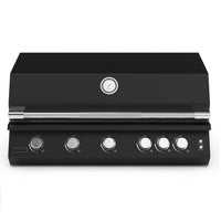 Brabura Fusion 500 Matte Black Built-In Gas BBQ