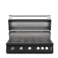 Brabura Fusion 500 Matte Black Built-In Gas BBQ