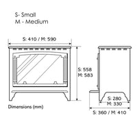 Gazco Marlborough2 Small Electric Stove