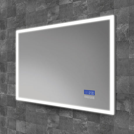 HIB GlobePlus LED Illuminated Bathroom Mirror With Smart Connectivity