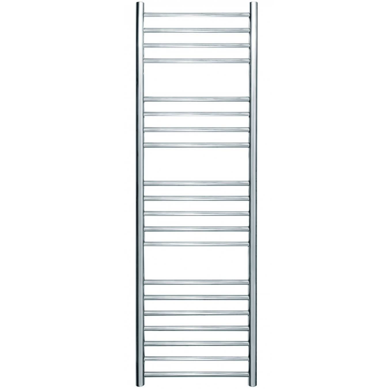 JIS - Ashdown Heated Towel Rail - Satin stainless steel