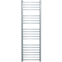 JIS - Ashdown Heated Towel Rail - Satin stainless steel