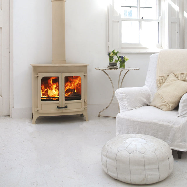 Charnwood Island III 12kW Eco Wood Burning Stove - DEFRA Approved - EcoDesign Ready