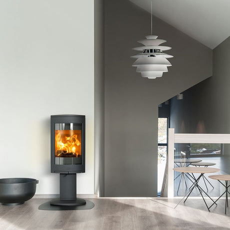 Jotul F373 Advance Wood Burning Stove In Black
