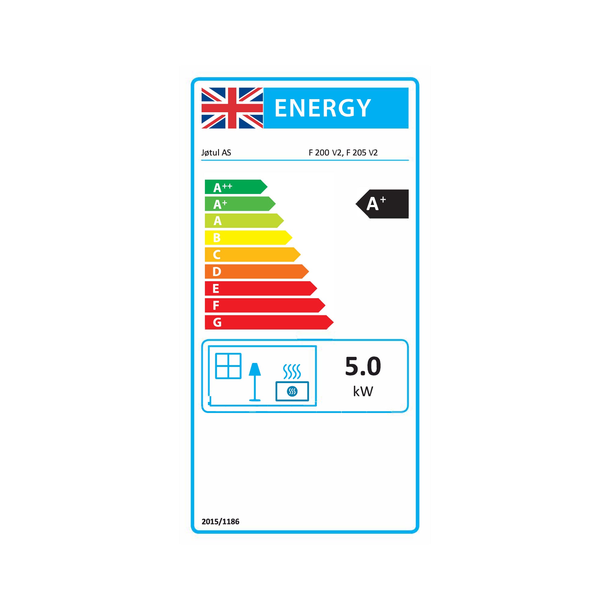 Jotul F200 V2 Wood Burning Stove