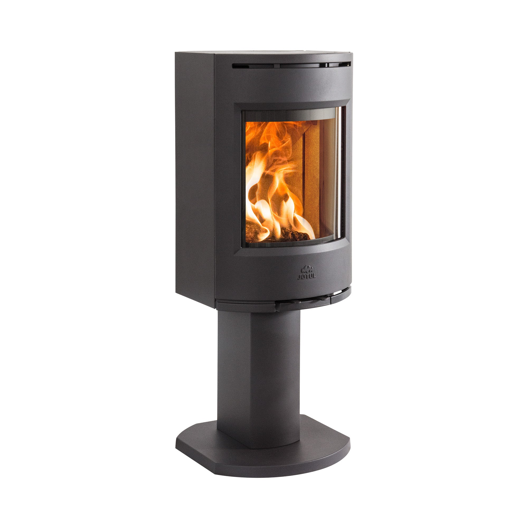 Jotul F136 Wood Burning Stove with Pedestal - Optional Side Glass