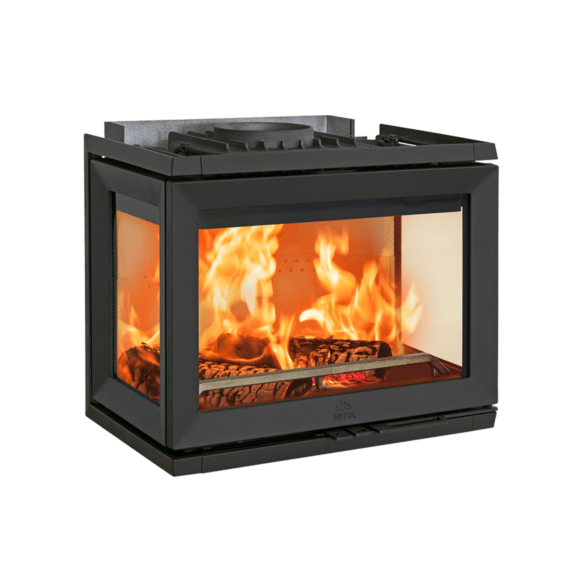 Jotul I 520 Wood Burning Stove - Optional Side Glass