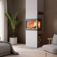 Jotul I 520 Wood Burning Stove - Optional Side Glass