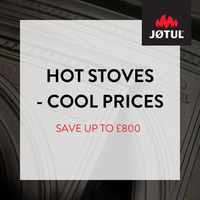 Jotul F373 Advance Wood Burning Stove In Black