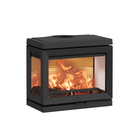 Jotul F520 3 Sided Wood Burning Stove - Low Base