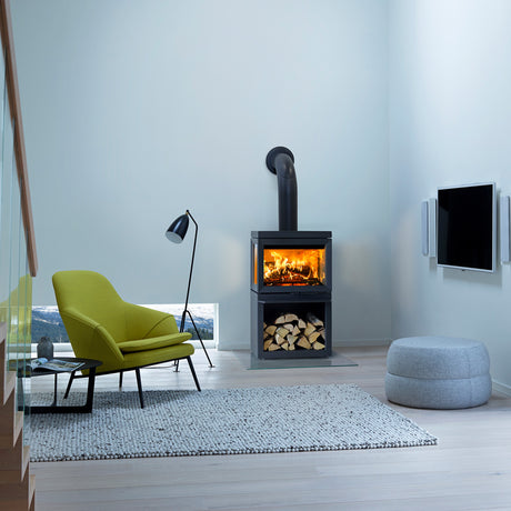 Jotul F520 3 Sided Wood Burning Stove