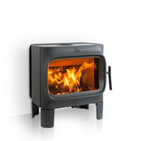 Jotul F305 Wood Burning Stove with Short Legs - Black