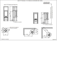 Jotul F377 Advance High Top Wood Burning Stove
