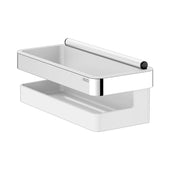 Keuco Collection Moll Shower Basket With Integrated Squeegee - White