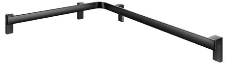 Keuco Axess Corner Rail for shower/bath- Matt black