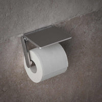 Keuco Plan Toilet Roll Holder With Shelf