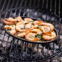 Kadai Cast Sizzling Plate with Wooden Tray