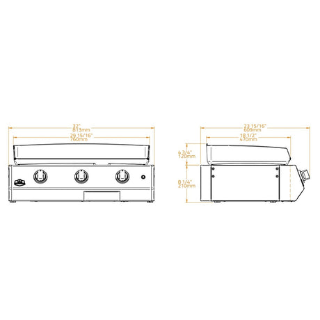 Brabura L Class Original 30 Griddle