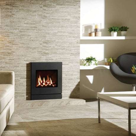 Gazco Logic HE Gas Fire - Designio2 Front - Conventional Flue
