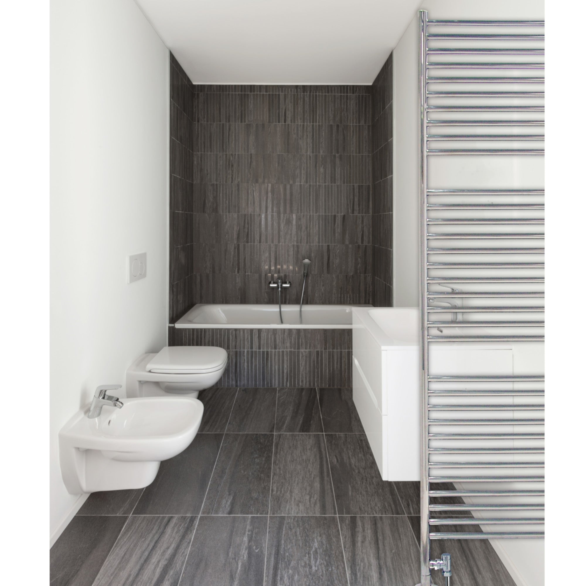 JIS - Midhurst Side Heated Towel Rail