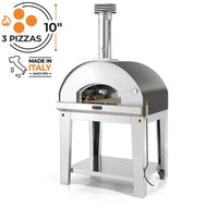 Fontana Mangiafuoco Wood Fired Pizza Oven with Trolley