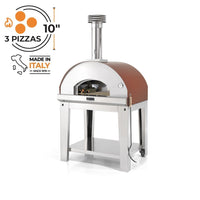 Fontana Mangiafuoco Wood Fired Pizza Oven with Trolley